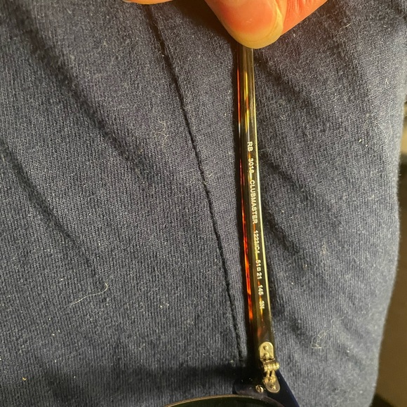 Ray-ban RB3016 Clubmaster Sunglasses - Picture 4 of 5